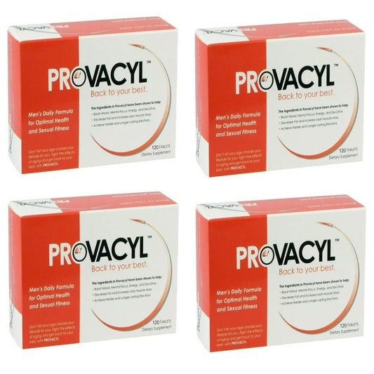 PROVACYL 4 Month Supply 480 Tablets New Larger Box Male Sex Drive and Energy